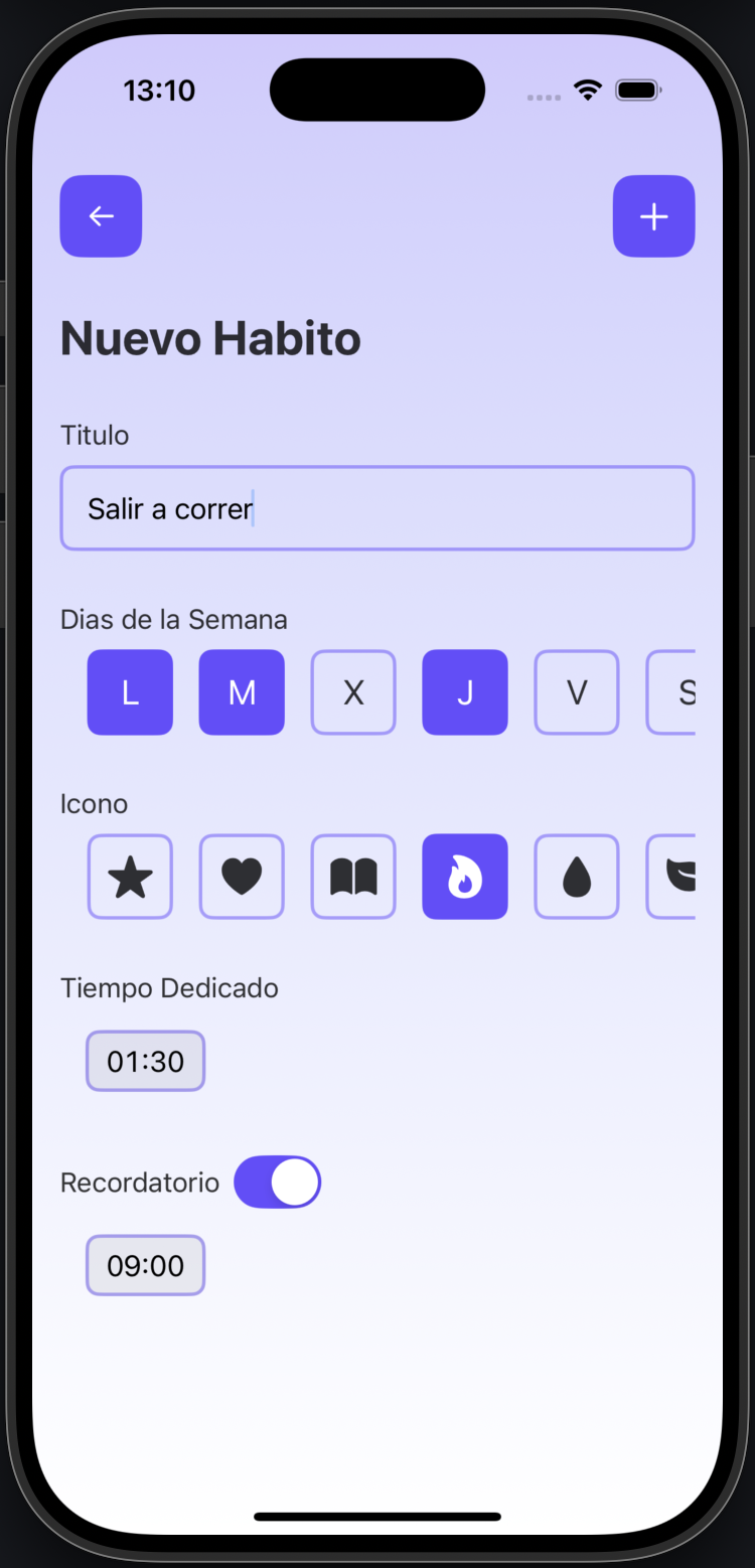 Habit tracker screenshot 4