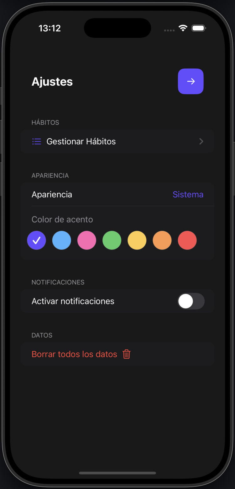 Habit tracker screenshot 7